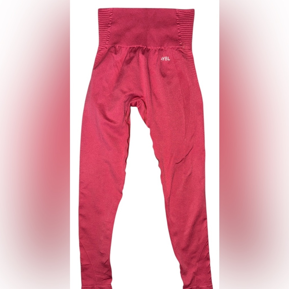 AYBL Nwot Euolve Seamless leggings Raspberry Pink Compression pants Small